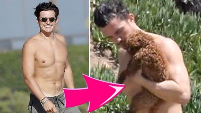 Orlando Bloom miga się od siłowni? Zobaczcie jego brzuch (ZDJĘCIA)