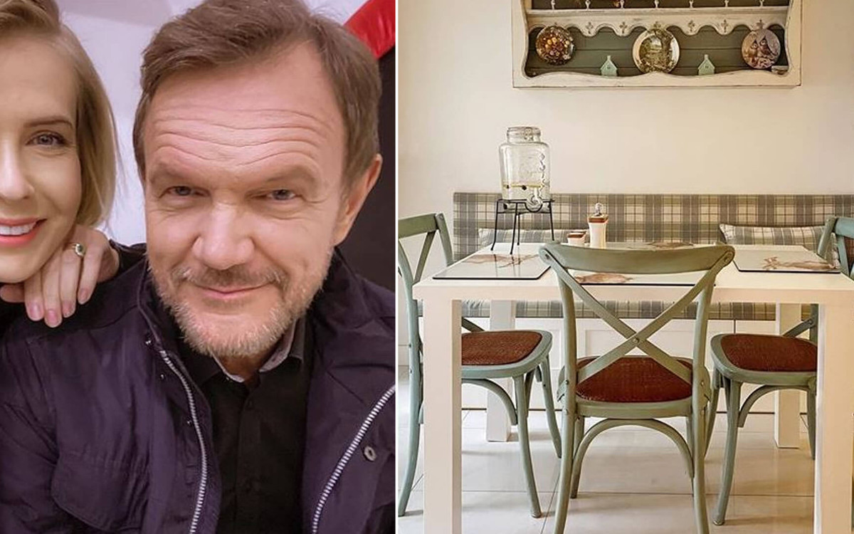 Tak wygląda wnętrze domu Edyty i Cezarego Pazury. “Edytka projektowała tu wszystko”