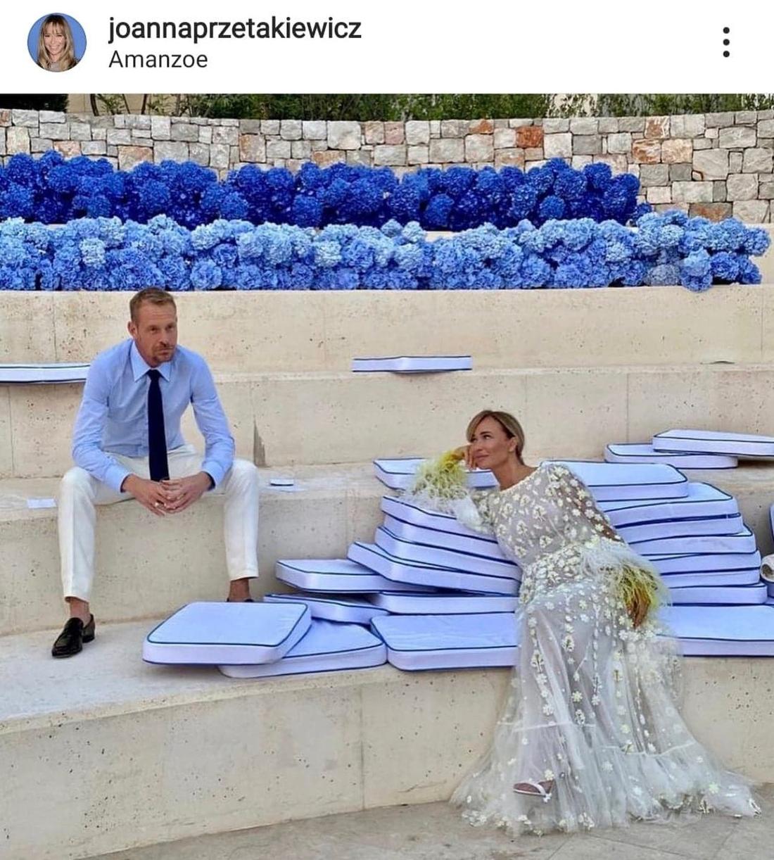 Joanna Przetakiewicz i Rinke Rooyens po ślubie