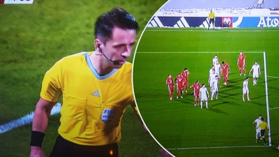 Takie sceny już w 5 minucie meczu Polska -Malta. Nie tego spodziewali się kibice