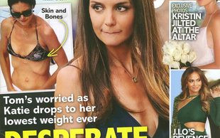 Czy Katie Holmes cierpi na anoreksję? (FOTO)