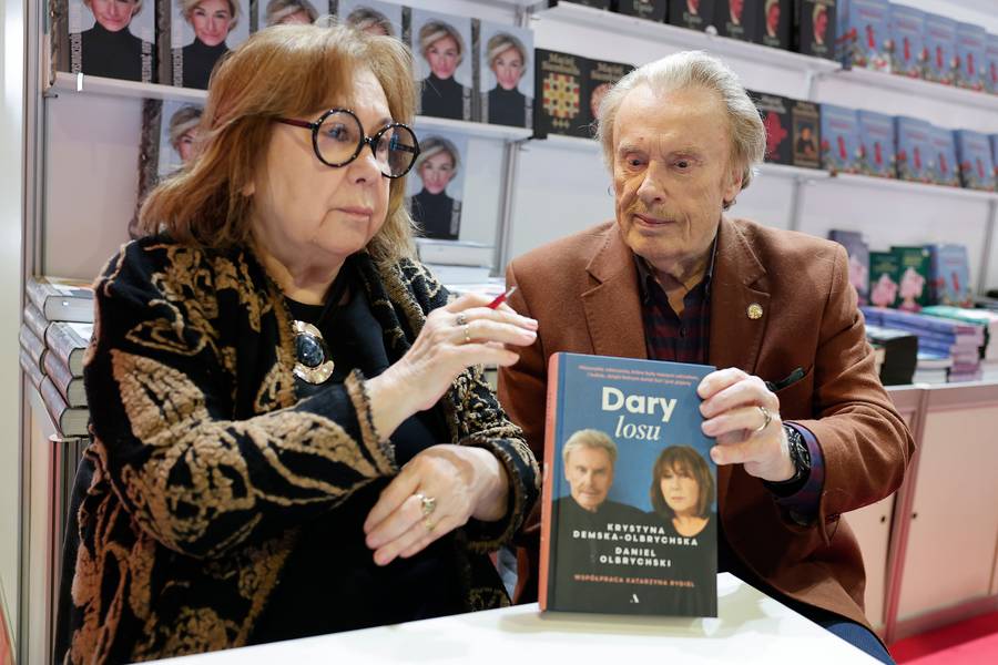 Krystyna Demska- Olbrychska, Daniel Olbrychski, fot. AKPA