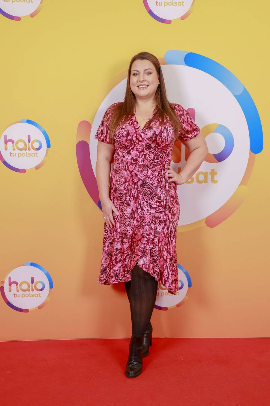 Gwiazdy “Halo Tu Polsat”. Chudziutka Katarzyna Figura i najsłodszy gość programu (FOTO)