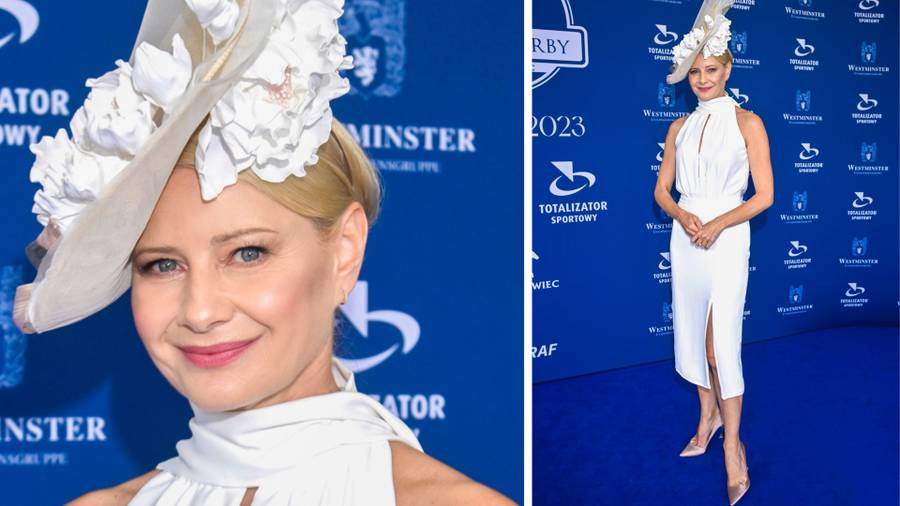 Gwiazdy zadały szyku na gali Derby 2023. Kożuchowska i Kaczorowska w podobnych kreacjach, Hyży, Bomba…