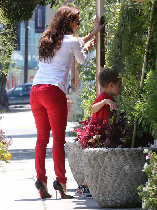 Eva Longoria w drodze do fryzjera