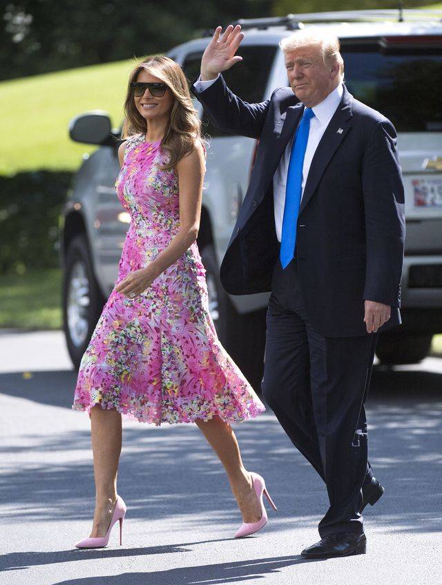 Szpilki Melanii Trump