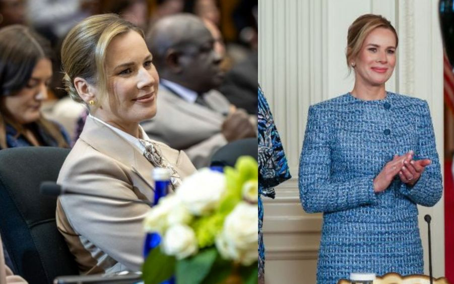 Szok, co Nawrocka zrobiła w Waszyngtonie. Tego kamery nie pokazały