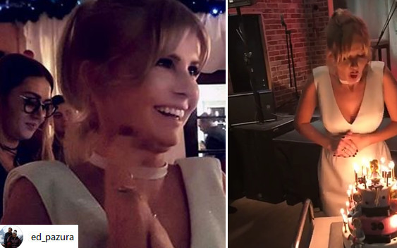 Edyta Pazura wyprawiła 30-te urodziny. Wśród gości Grosicka i Lewa (ZDJĘCIA)