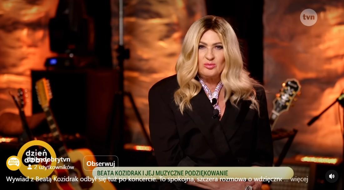 Beata Kozidrak, fot. Instagram