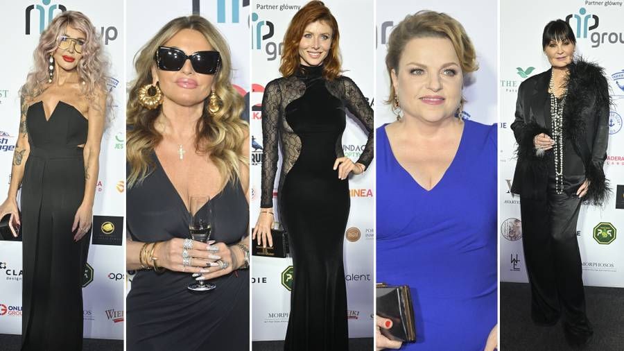 Gala Osobowości i Sukcesy: Doda założyła sukienkę na kombinezon, dawno niewidziana Karolina Pisarek z mężem