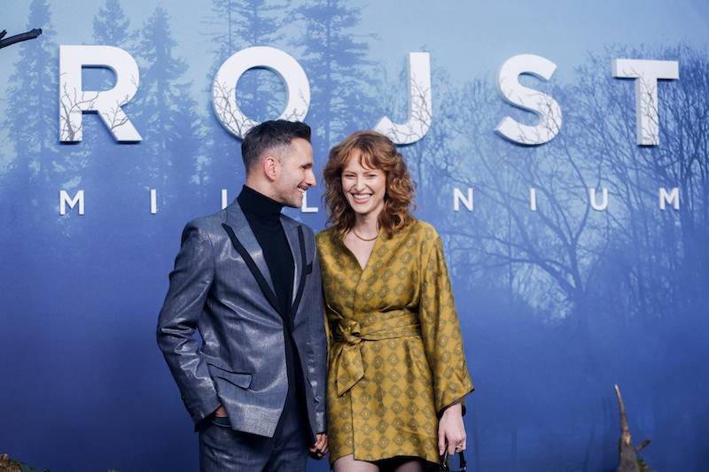 Marcin Bosak debiutuje z nową partnerką na premierze “Rojst Millenium” (ZDJĘCIA)