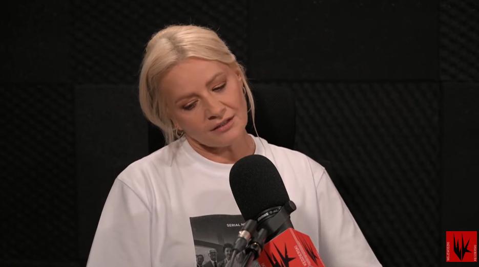 Małgorzata Kożuchowska, fot. podkast "WojewódzkiKędzierski".