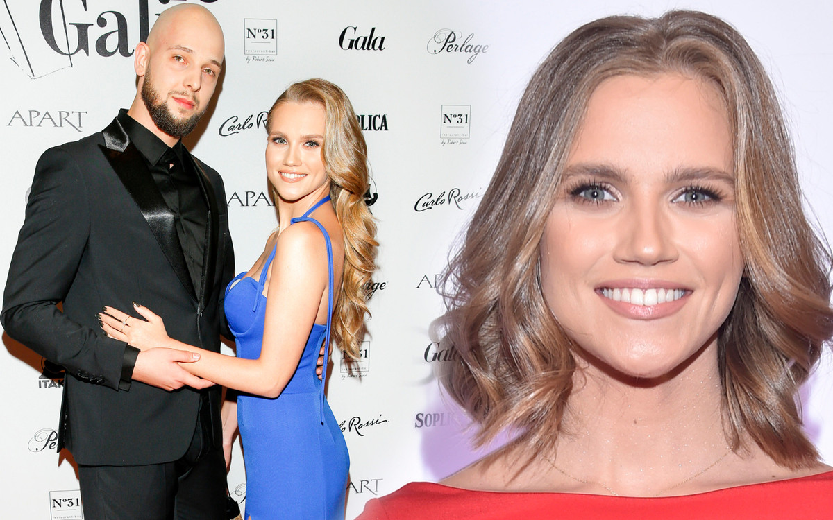 Agnieszka Kaczorowska w białej sukience pozuje z mężem: “Obok mnie jest najbardziej odpowiedni mężczyzna”