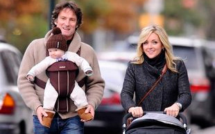 Gwiazda polskiego pochodzenia z mężem i dzieckiem (FOTO)