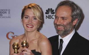 Kate Winslet z Samem Mendesem i dziećmi