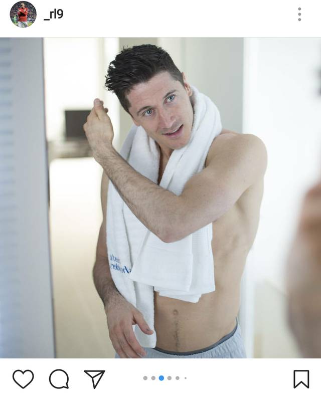 Sexy fryzury Roberta Lewandowskiego