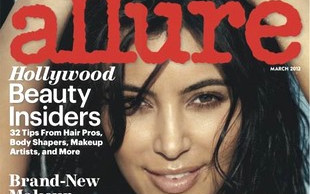 Kim Kardashian w magazynie Allure (FOTO)