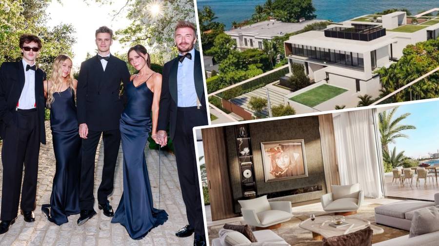 Nowa posiadłość Beckhamów, fot. Instagram