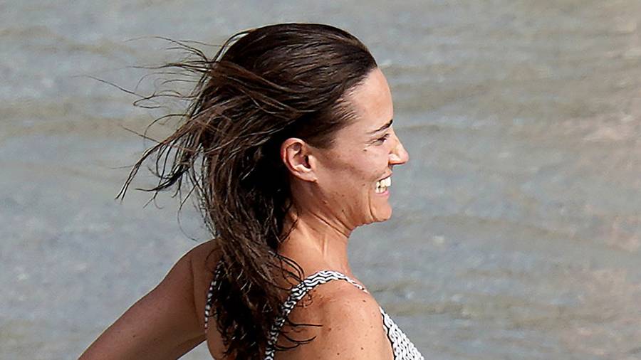 Pippa Middleton na Karaibach w bikini