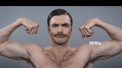 Jak zmieniał się ideał męskiego piękna w ciągu 100 lat