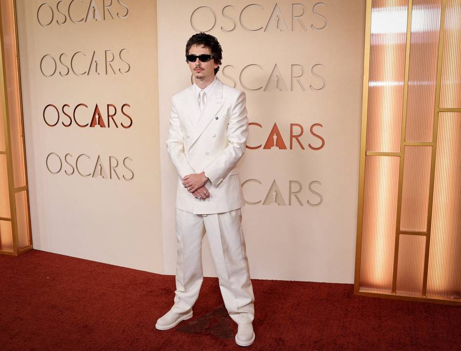 Timothee Chalamet- Oscary 2026, fot.: FORUM