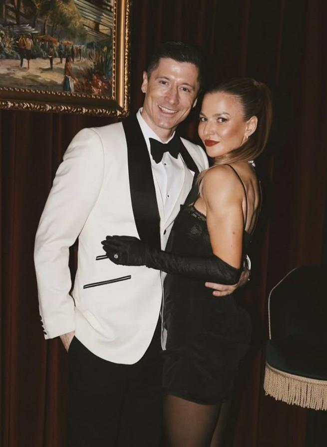 Stylizacja Ani Lewandowskiej na evencie