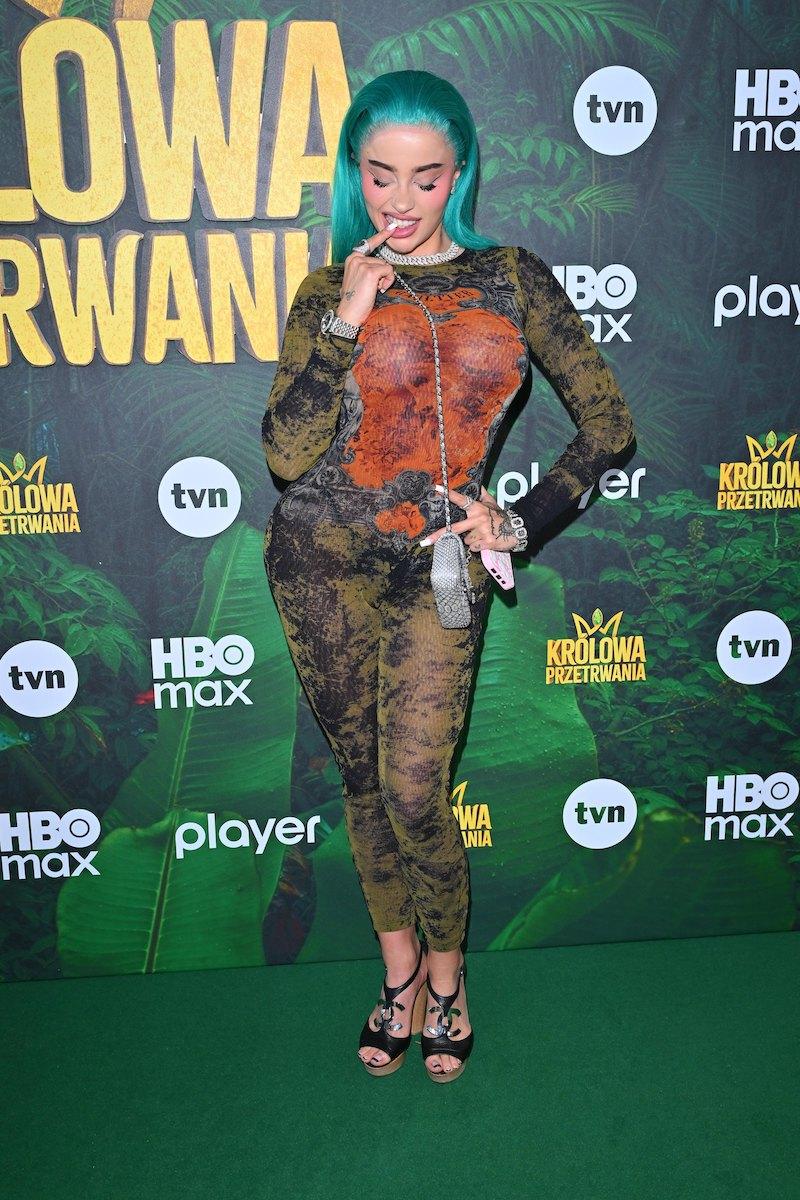 Fagata na premierze "Królowej przetrwania"/ KAPiF