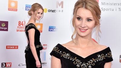 Żona Kamila Stocha reprezentowała męża na Gali Mistrzów Sportu