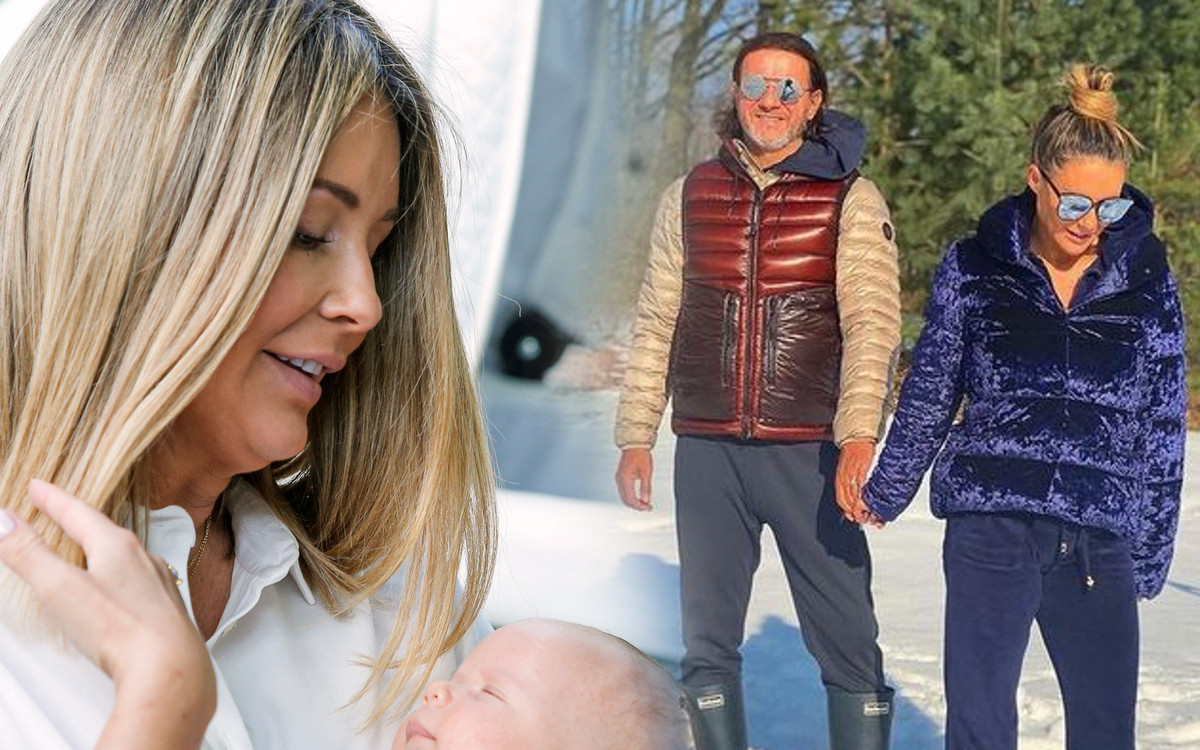 Małgorzata Rozenek świętuje Dzień Mężczyzny. Na zdjęciu widać, jaki Henio jest do niej PODOBNY!