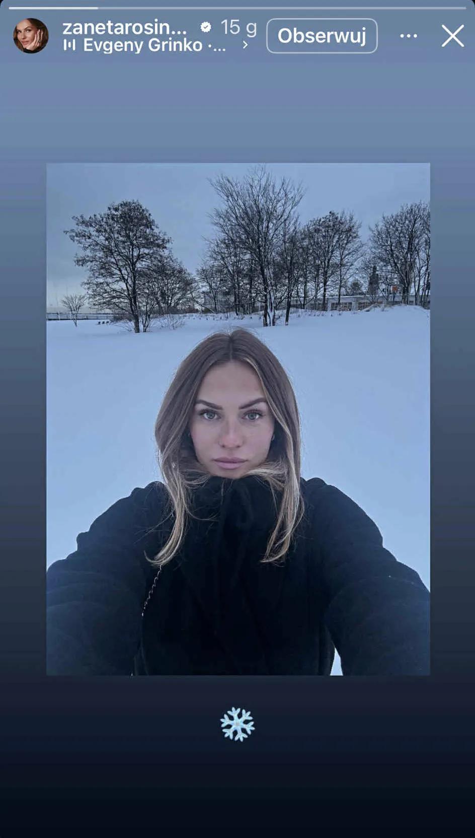 Ukochana Wojewódzkiego, fot. Instagram. 