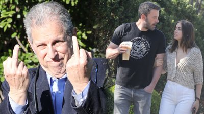 Lekarz wychodzący z domu Bena Afflecka pokazał środkowy palec paparazzi, gdy spytali go o koronawirusa