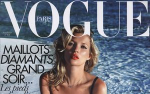 Kate Moss po raz n-ty na okładce Vogue’a (FOTO)