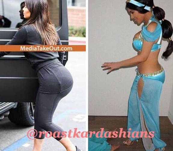 Kim Kardashian nie wychodzi z domu, BO ZMNIEJSZYŁA POŚLADKI!