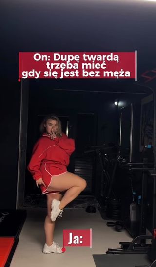 Marta Frymer wbija szpilę Damianowi, fot. Instagram