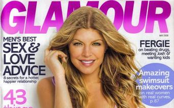 Fergie dla Glamour