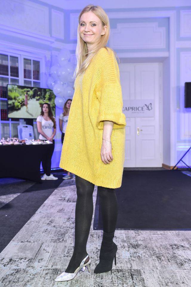 Celebrytki na pokazie kolekcji Caprice