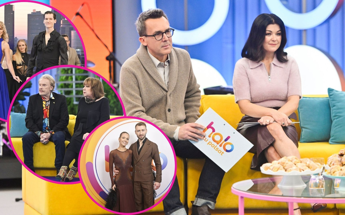 Niedzielny poranek z “Halo Tu Polsat”! Daniel Olbrychski z żoną, roztańczeni Hanna Żudziewicz i Jacek Jeschke (FOTO)