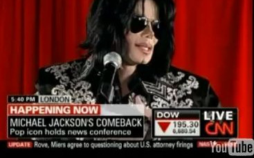 Czy to ostatnia konferencja Michaela Jacksona?