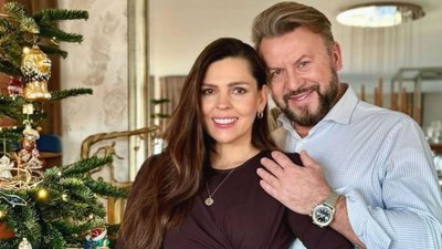 Michał Milowicz z młodszą o 13 lat ukochaną. Kobieta pokazała urocze ciążowe krągłości