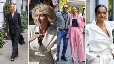 Gwiazdy wpadły do DDTVN.  Janachowska w garniturze, Tomasz Iwan zabrał syna, Andrzej Gołota…