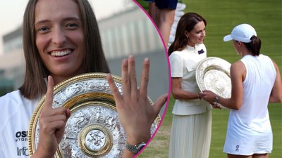 Iga Świątek usłyszała TO od księżnej Kate. Ekspert odczytał jej słowa (FOTO)