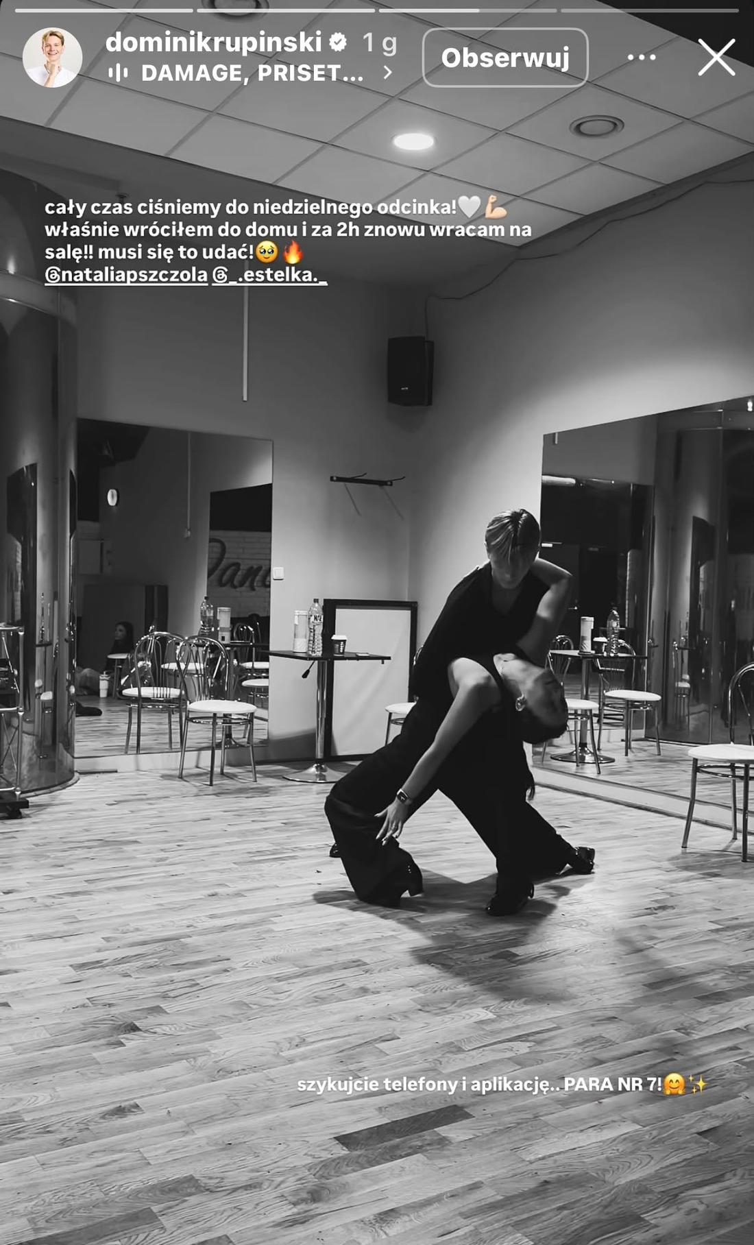Dominik Rupiński fot. Instagram
