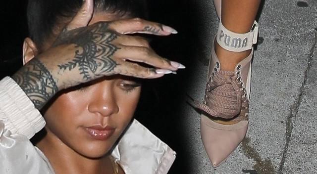 Jak Rihanna radzi sobie z dodatkowymi kilogramami? (ZDJĘCIA)