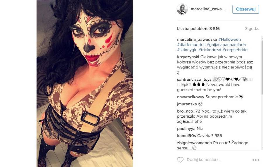 Polskie gwiazdy na Halloween 2016