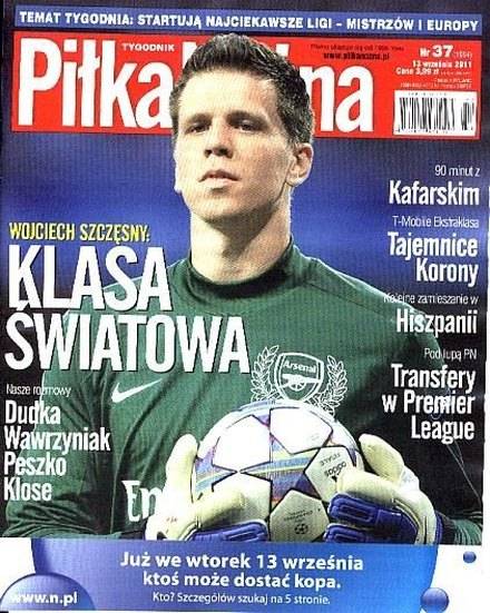 Wojciech Szczęsny na okładkach