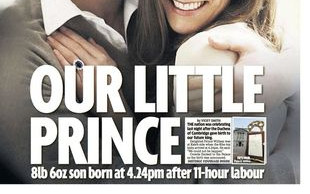 Dziecko Księżnej Kate a córeczka Kim Kardashian (SONDA)