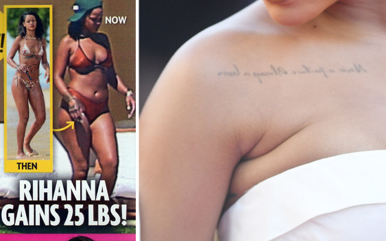 Kilogram po kilogramie. Jak Rihannie przybyło 12 kilogramów?