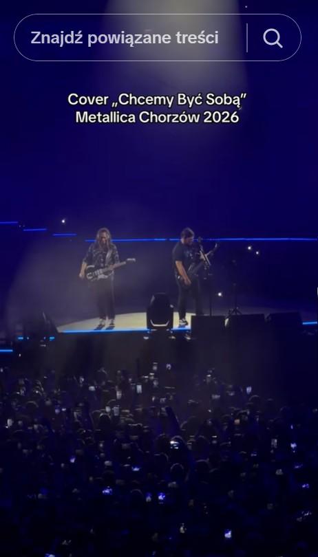 Metallica, fot. TikTok