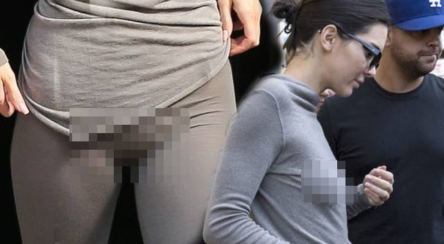 OMG! Kendall Jenner bez bielizny