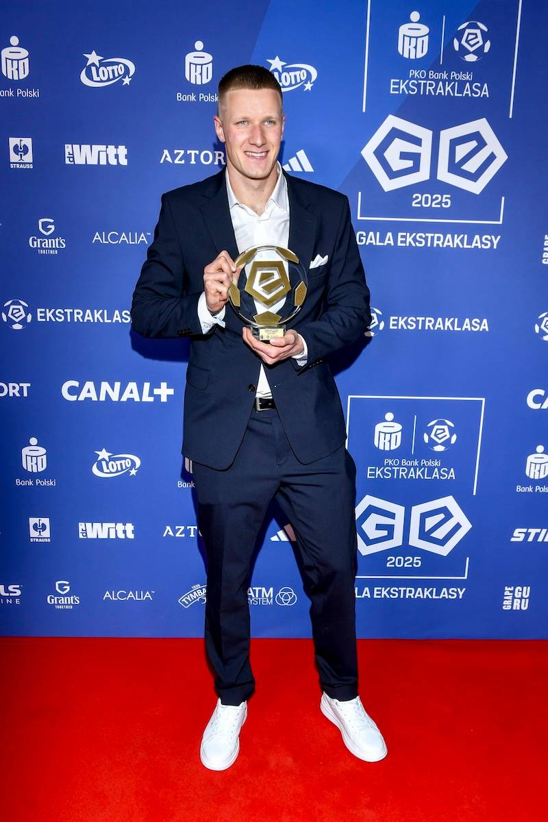 Gala Ekstraklasy 2025. Paulina Chylewska, Bart i Nicole Pniewski, Efthymis Koulouris z ukochaną w ciąży…